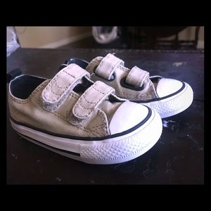Tan toddler converse